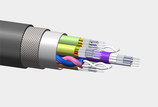 NOUL 44#CoaxialX2C+S PFA OD0.88mm